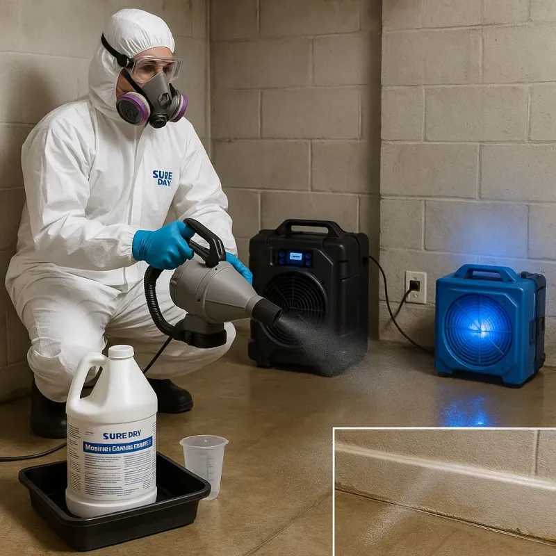 Sanitization and Odor Removal process in Coatesville, PA